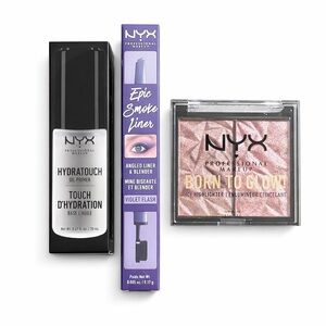 NYX bundle- Primer, eyeliner, Bronze Bout The Bronze & Gem Storm-New-Never used